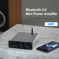 Amplificateur de puissance audio domestique Creatall 2.1 canaux, mini HiFi stéréo classe D, qualité professionnelle, 100W*2+200W, amplificateur intérieur/extérieur