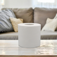 Papier toilette jetable en rouleaux jumbo, doux, biodégradable, en pâte de bois, sûr pour les fosses septiques, personnalisable OEM, vente en gros