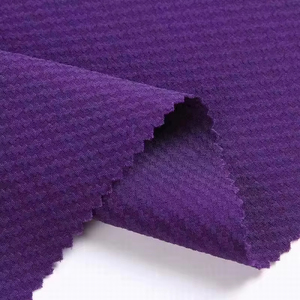 Tissu Jacquard uni tissé double seersucker TSP <span class=keywords><strong>98</strong></span> % polyester 2 % élasthanne – <span class=keywords><strong>Prix</strong></span> au mètre pour robes ou pantalons - Product Image 2
