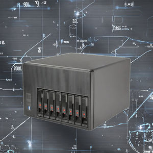 Boîtier de serveur <span class=keywords><strong>NAS</strong></span> TOPLOONG 8 baies, disques durs 3,5 pouces, alimentation 1U, micro-ATX, ventilateur d'occasion, tour en acier - Product Image 2