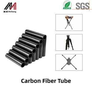 Tube en fibre de carbone tissée mélangée en aramide, authentique et personnalisé, anti-corrosion, moulé, résistance à la traction de 3500 MPa, léger et ultra-léger - Product Image 1