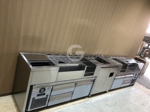 Estación de Bar Móvil, Estación de Coctelería, Bar de Vinos Comercial, Estación de Bartender, Mesa de Coctelería Impermeable, Mesa de Té - Product Image 5