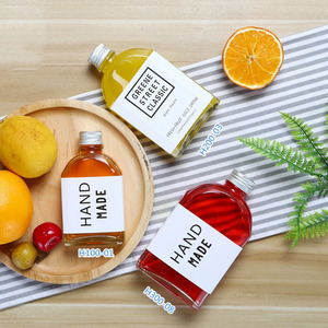 Chai Nhựa PET Phẳng Trong Suốt 100Ml 200Ml <span class=keywords><strong>300Ml</strong></span> Chai Nước Trà Lạnh Có Nắp Chống Rò Rỉ Chai Cà Phê Lọ Nước Sốt - Product Image 2