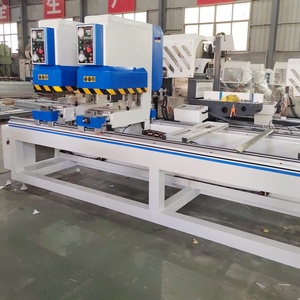 Machine de soudage automatique sans soudure pour fenêtres et portes en PVC UPVC à double tête de 4 mètres - Product Image 2