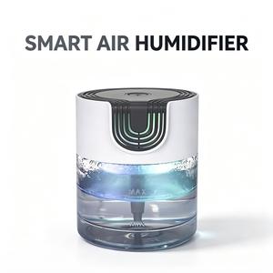 Smart Ultrasonic Air Humidifier Ultra Quiet 30DB Large Transparent Water Tank Mist Humidifier for Home Bedroom Office Desktop - Product Image 1