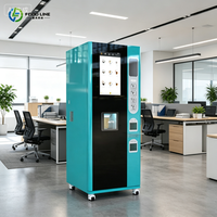Distributeur automatique de café pour l'extérieur, machine à café chaude et froide