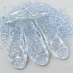 PVC hợp chất trong suốt, RoHS bảo vệ môi trường nói chung PVC vật liệu trong suốt, ép đùn và tiêm PVC - Product Image 5