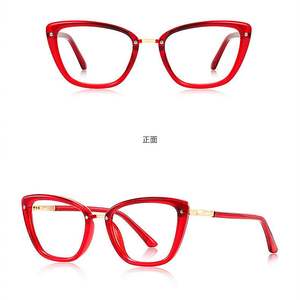 Gafas de Computadora con Bloqueo de Luz Azul para Mujer, Monturas de Gafas con Diseño de Ojo de Gato, Anti Luz Azul, con Logotipo Personalizado al por Mayor - Product Image 5