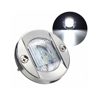 Feu arrière pour bateau 12VDC 2.2W 2 NM 304SS Équipement marin pour usage professionnel pour les bateaux pneumatiques jusqu'à 65,6 pieds (20m). IP66