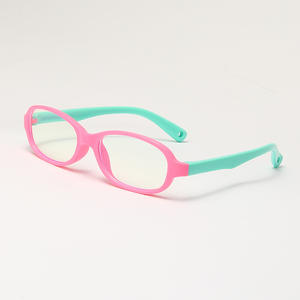แว่นตาซิลิโคนสำหรับเด็กกรอบแว่นตาคอมพิวเตอร์ป้องกันแสงสีฟ้าป้องกันแสงสีฟ้าสำหรับเด็กได้รับความนิยม<span class=keywords><strong>2025</strong></span>สามารถปรับแต่งโลโก้ได้ - Product Image 3