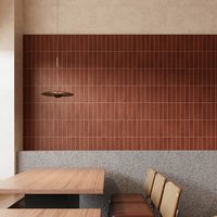 Carreaux de mosaïque en céramique pour murs et sols au design moderne, carreaux de céramique mats à dégradé jet d'encre pour l'intérieur des salles de bain