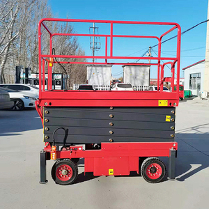 Nhà Máy Giá 4-16m tự hành điện di động Scissor Lift thủy lực nâng giàn giáo nền tảng - Product Image 5