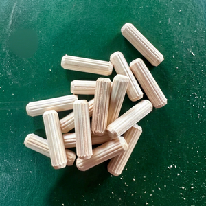 Tige en bois naturel de qualité supérieure - Bâton rond multifonctionnel pour le bricolage de meubles, les travaux manuels et la fabrication d'armoires - Product Image 1