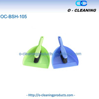 O-Cleaning Brosse de nettoyage portable à poils doux et ensemble pelle à poussière manuelle en caoutchouc, balayette manuelle pour bureau/maison/bureau/plancher