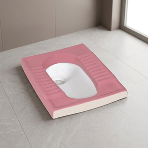 กระทะนั่งยองทำจากไฟเบอร์กลาสในห้องน้ำสีฟ้าเข้มปรับแต่งได้ - Product Image 6