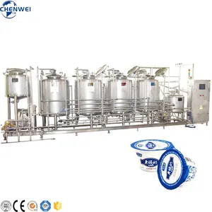 Máquina para hacer yogur de planta procesadora de leche Uht a pequeña escala