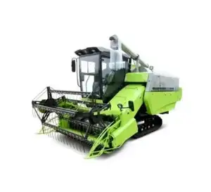 Agriculture Harvester China 88HP Rice Combine Harvester 4LZT-4.0ZD with Attachments