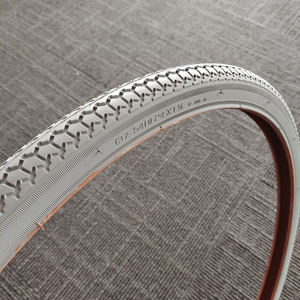 Neumáticos para silla de ruedas y bicicleta de carretera de alto rendimiento 24/26/27 "24x1 3/8 26x1 3/8 27X1 3/8 CAUCHO NATURAL A + grado negro/gris - Product Image 2