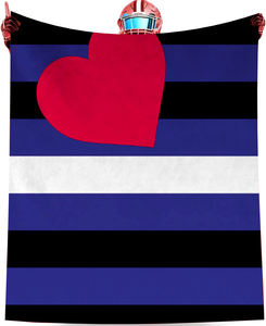 Lgbt Regenboog Trots Flanellen Deken Lederen Latex En Bdsm Trots Regenboog Vlag Variant Flanellen Sierbed Sofa Deken - Product Image 1