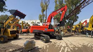 Excavadora de cadenas Doosan DX225LC/DX225LCA usada con motor, caja de cambios, bomba y motor - 1 año de garantía - Product Image 3