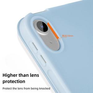 Étuis et housses pour tablette 8,3 <span class=keywords><strong>pouces</strong></span>, design folio, cuir PU souple, étui à rabat magnétique en TPU, porte-stylet, protection <span class=keywords><strong>PC</strong></span> pour iPad Mini <span class=keywords><strong>6</strong></span> 8,3 <span class=keywords><strong>pouces</strong></span> - Product Image 3