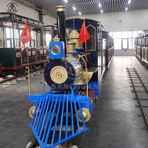 <span class=keywords><strong>Tren</strong></span> <span class=keywords><strong>de</strong></span> <span class=keywords><strong>vapor</strong></span> <span class=keywords><strong>de</strong></span> atracción para niños y adultos, parque <span class=keywords><strong>de</strong></span> atracciones, <span class=keywords><strong>tren</strong></span> en miniatura a la venta - Product Image 2
