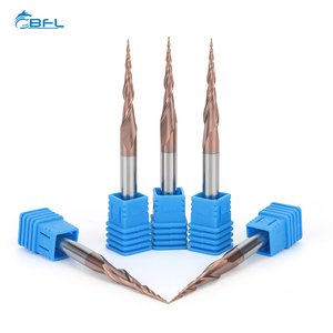 Bfl <span class=keywords><strong>2</strong></span> Flute thon bóng mũi bit <span class=keywords><strong>1</strong></span>/<span class=keywords><strong>2</strong></span> "Shank thon bóng MOSE Bộ định tuyến bit hình nón Mill bit - Product Image 4