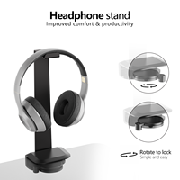 Support de moniteur en bois ergonomique Riser grand organisateur de bureau de stockage avec support de casque pour PC moniteur imprimante pour ordinateur portable