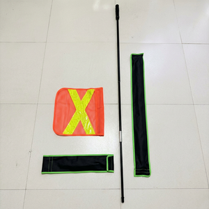 High Quality Heavy Duty <b>Lighted</b> Led Mining Flag Whip <b>Pole</b> Truck Safety Warning Whips Sand Dune Buggy - Product Image 1