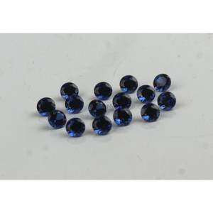 Gema de Zafiro Azul Natural de 2 mm y 0.047 Ct, Corte Brillante Redondo, para Joyería - Product Image 6