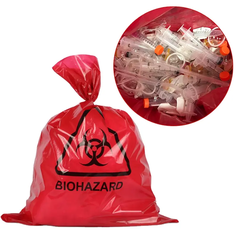 ถุงขนส่งตัวอย่างขยะติดเชื้ออันตรายทางชีวภาพ