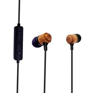 Auriculares inalámbricos de haya natural, cascos internos con reducción de ruido, para colgar en el cuello, venta al por mayor