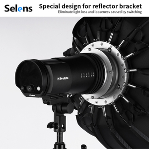 Adattatore Speed-ring Selens Snd135 da Pro-foto a Bowens per Softbox, Snoot, Beauty Dish, Accessori per Illuminazione da Studio - Product Image 5