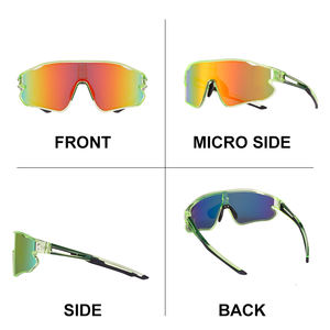 الأكثر مبيعًا نظارات شمسية رياضية للأطفال صغيرة الحجم مستقطبة UV400 حماية TR90 سلامة تشغيل نظارات دراجة دراجة نظارات للأطفال - Product Image 2