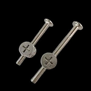 Tornillos de cabeza plana Hw M4 métricos de 10 mm de longitud para muebles, armarios, accesorios para cunas de bebé - Product Image 1