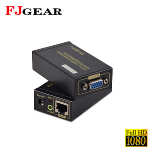 FJGEAR Factory Audio and Video 1080P signal VGA <strong>Extender</strong> 100m Vga <strong>Extender</strong> Cat5 Vga <strong>Extender</strong> <strong>Usb</strong> - Product Image 3