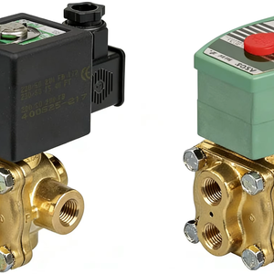 Solénoïde 2 voies 3 voies, corps en laiton, 230V, IP65, pour tests de processus - Product Image 1