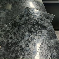 Tôle d'acier galvanisé électrolytique de qualité supérieure, tôle d'acier galvanisé ondulée laminée à chaud, tôle d'acier galvanisé GI
