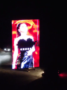 P1531 1*1.9M VividSky LED Mesh Flying Sky Textile Display Screen + จอแสดงผลโฆษณากลางแจ้งแบบเต็มสี (กันน้ำ 1 - Product Image 5