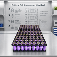 Batterie Li-ion Personnalisée 12v 24v 36v 48v 60v 72v 10ah 20ah 30ah 60ah 80ah Lithium pour Outils Électriques et Batterie de Vélo Électrique
