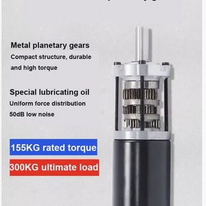 Motor de Reducción Planetario BLDC sin Escobillas, 12V 24V 42mm 4260, Alto Torque, Baja Velocidad, Larga Vida Útil, Bajo Ruido, 7-1351 rpm - Product Image 4