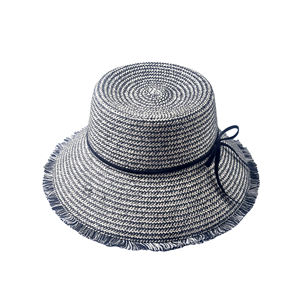 Chapeau <span class=keywords><strong>de</strong></span> <span class=keywords><strong>plage</strong></span> <span class=keywords><strong>Raphia</strong></span> naturel tissé à la main <span class=keywords><strong>de</strong></span> qualité supérieure pour femmes chapeau <span class=keywords><strong>de</strong></span> soleil pliable à large bord avec broderie <span class=keywords><strong>de</strong></span> Logo personnalisé - Product Image 1