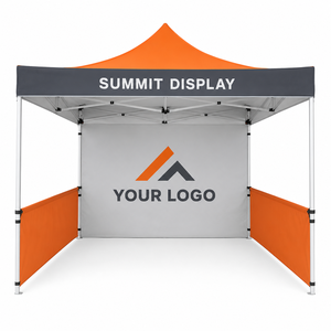 Printed Roof Valance Back Wall Aluminum Frame Polyester <b>Canopy</b> Pop-up Advertising <b>Tent</b> Custom Brand Event Display <b>Canopy</b> <b>Tent</b> - Product Image 1
