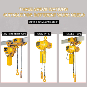 High Quality 2t 3t 5t 10t <strong>Monorail</strong> Traveling <strong>Electric</strong> Chain Hoist for Lifting Crane - Product Image 5