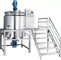 Pâte alimentaire industrielle Chauffage électrique à la vapeur Réservoir de mélange 1000 5000 litres Plein acier inoxydable Eau Lait Stockage Moteur Liquide