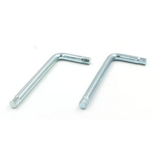 مصنع قفل مخصص عالية اليد يموت قابل للتعديل المحمولة تخزين الزنك عرافة سلسلة مرشح شكل L مطلي للإصلاح - Product Image 5