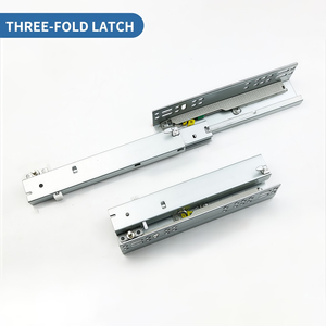 Dưới núi trượt mở rộng đầy đủ mềm đóng đẩy Mở Con lăn Á hậu giấu kính thiên văn tủ bếp Ngăn kéo trượt - Product Image 6