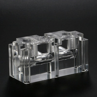 Pièces usinées sur mesure en plastique CNC, acrylique transparent, PC, PMMA, fabricant d'accessoires transparents, service de moulage sous vide de produits acryliques