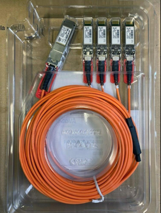 Câble de brassage optique actif Cisc QSFP-4X10G-AOC5M= 40GBASE QSFP vers 4SFP 5m pour réseau local filaire - Product Image 2