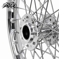 Ensemble de roues Arctic Leopard XE Pro S 17 pouces Supermoto pour moto électrique tout-terrain, moyeux en aluminium CNC, jantes à rayons en alliage, jeu de roues E-Bike Motard